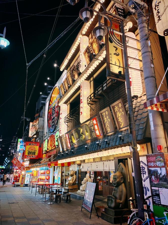 Wutong-40 Minutes Direct To Kansai Airport And 5 Minute Walk To Jr Or Subway Or Nankai Line And 1 Minute To Tsutenkaku The Landmark Of Osaka And Many Japanese Bistros Nearby Exterior foto